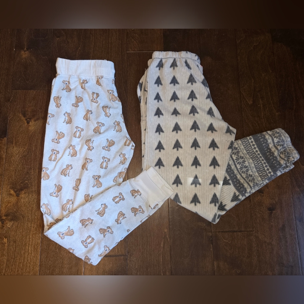 Kensie And Secret Treasures Cozy Patterned Pajama Pants Set Of 3 Size Small - Picture 4 of 7